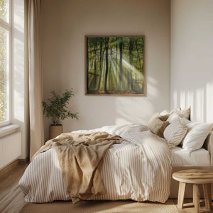Tablou înramat „Sunny start to the day ........” de Piet Haaksma