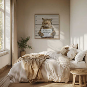 Tablou înramat „Crime and Punishment....” de Iryna Kuznetsova (Iridi)