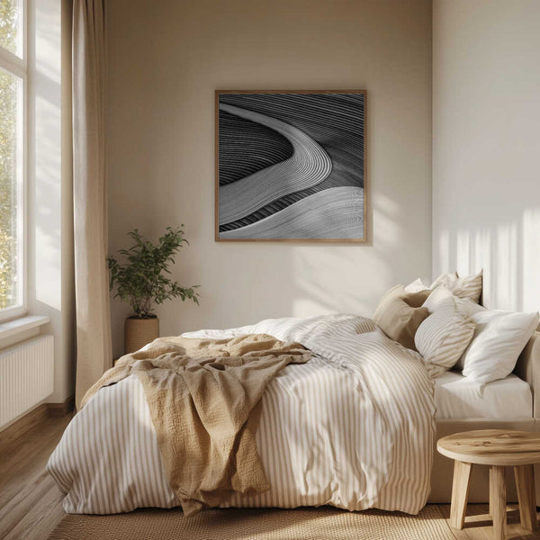 Tablou înramat „The wood project III - Zen garden” de Luc Vangindertael (laGrange)