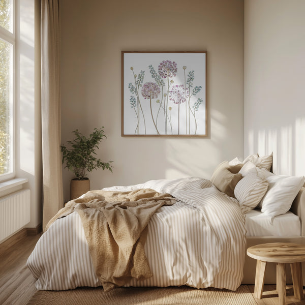 Tablou înramat „Allium” de Mandy Disher