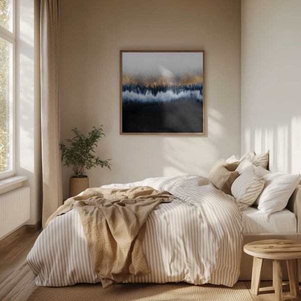 Tablou înramat „Golden Horizon” de Elisabeth Fredriksson