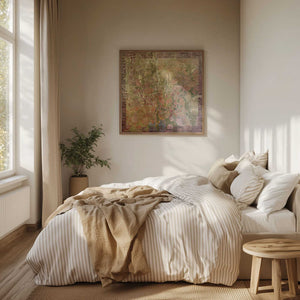 Tablou înramat „Still life with green leaves” de Alise Loebelsohn