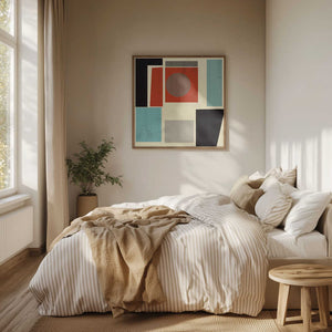 Tablou înramat „Geometric Harmony” de THE MIUUS STUDIO