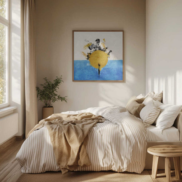 Tablou înramat „Rising Hue Burst” de Emel Tunaboylu