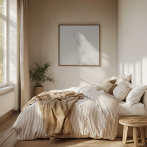 Tablou înramat „Beige Abstract” de Oju Design