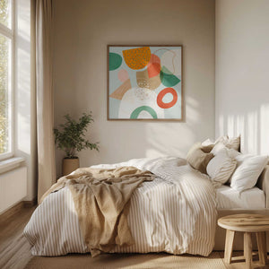 Tablou înramat „Shapes Play New4” de Ana Rut Bre