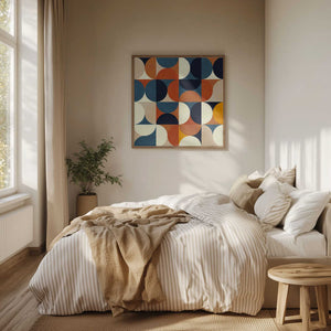 Tablou înramat „Geometry New12 Marron” de Ana Rut Bre