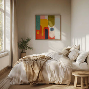 Tablou înramat „Geometry New11 3kopie” de Ana Rut Bre