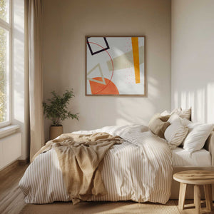 Tablou înramat „Mid Bauhaus Geometry 6” de Ana Rut Bre