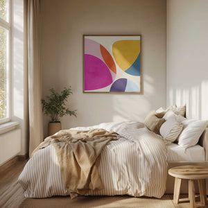 Tablou înramat „Pattern3 Mid Bunt 3” de Ana Rut Bre