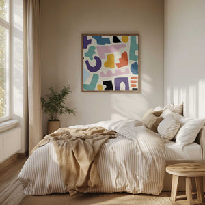 Tablou înramat „Pattern3 Mid Bunt 2gros” de Ana Rut Bre