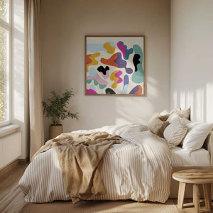 Tablou înramat „Pattern3 Mid Bunt 11” de Ana Rut Bre