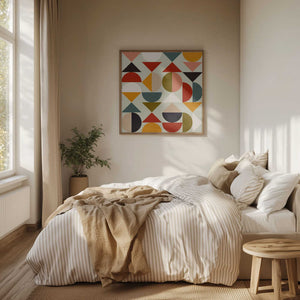 Tablou înramat „Bauhaus Modern” de Ana Rut Bre