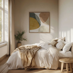 Tablou înramat „Pattern3 Mid Earth 2” de Ana Rut Bre
