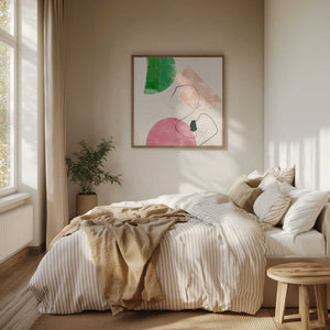 Tablou înramat „Organic Painted 12 10600px   Mai2021 Kopie” de Ana Rut Bre