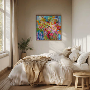 Tablou înramat „Brilliant Bloom Scape” de Dorothy Fagan