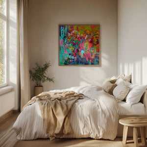 Tablou înramat „Ethereal Blossom Glow” de Dorothy Fagan
