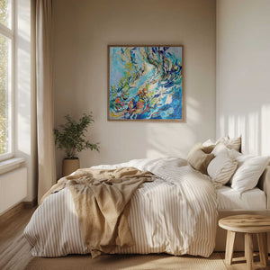 Tablou înramat „Burst of Blooming Light” de Dorothy Fagan