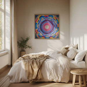 Tablou înramat „Colorful Zen” de Amy Diener