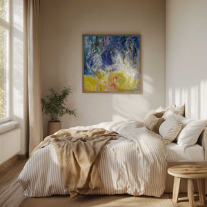 Tablou înramat „Expressionist Colorful Abstract” de Dorothy Fagan