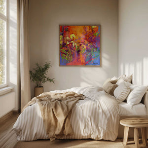 Tablou înramat „Vivid Sunburst” de Dorothy Fagan