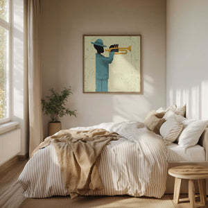 Tablou înramat „Jazz Musician” de Vision Grasp Art