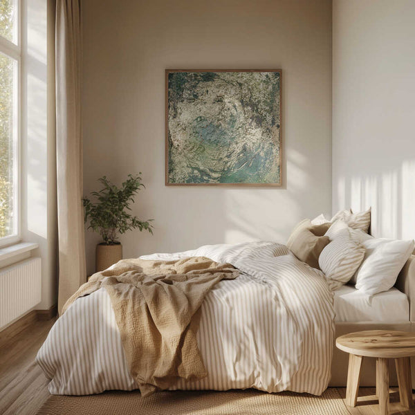 Tablou înramat „Petrified Cascade” de Anete Purina-Purite