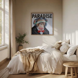 Tablou înramat „Monkey BusinessMan” de Violeta Vollmer