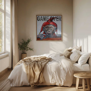 Tablou înramat „Jester's Final Play” de Violeta Vollmer