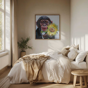 Tablou înramat „Sunflower Surprise” de Violeta Vollmer