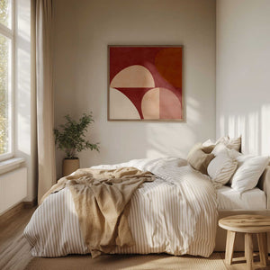 Tablou înramat „Autumn Mid Century Earthy” de Ana Rut Bre