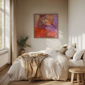 Tablou înramat „Vibrant Whirlwind” de Dorothy Fagan