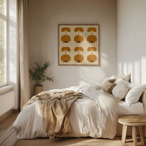 Tablou înramat „Mid-Century Tulip Style” de Dina Dankers