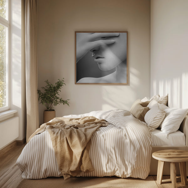 Tablou înramat „E” de Widi Hardhanu