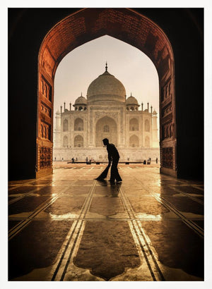 Tablou înramat „taj mahal cleaner” de Pavol Stranak