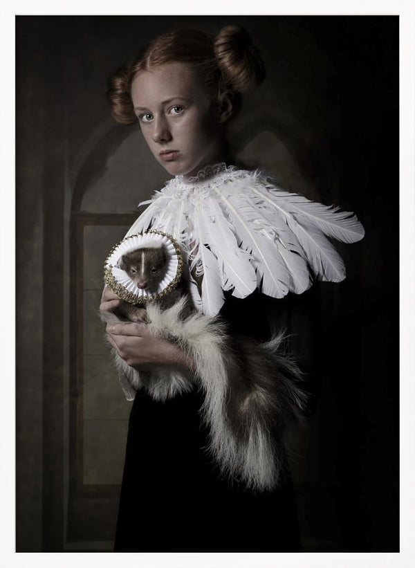 Tablou înramat „My sweet skunk friens” de Carola Kayen-Mouthaan