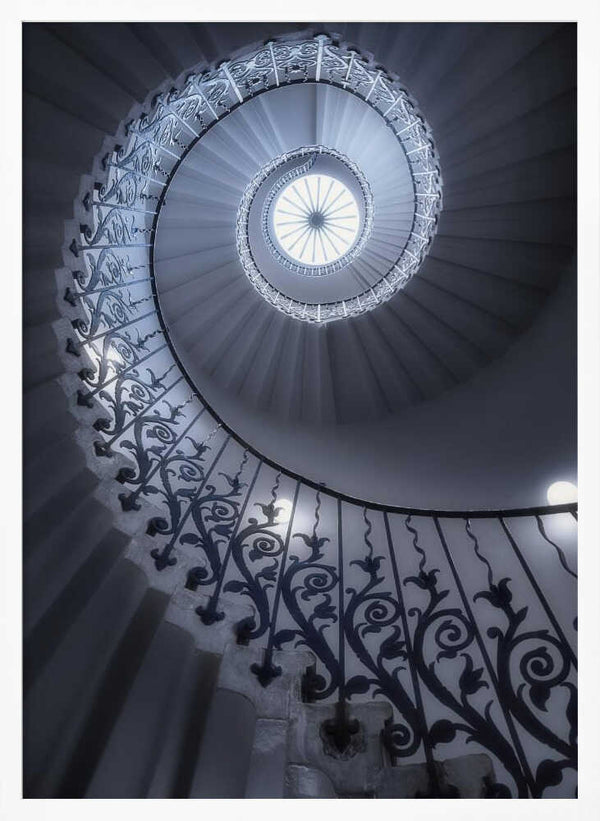 Tablou înramat „Tulip Stairs” de Massimo Cuomo