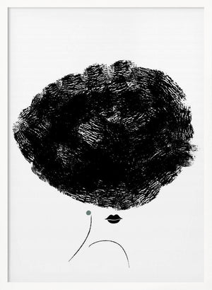 Tablou înramat „Ballerina Hair” de Pictufy Studio II