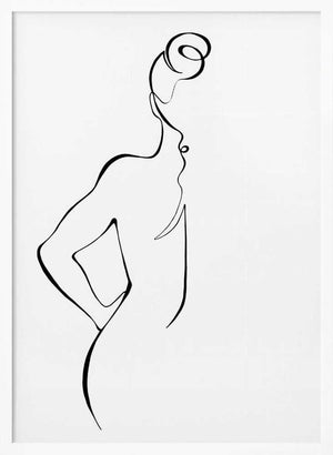 Tablou înramat „Back” de Pictufy Studio II