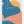 Tablou înramat „Blue Shoulder” de Pictufy Studio II