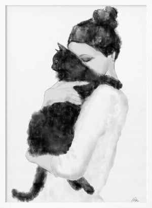 Tablou înramat „Cat Lover” de Pictufy Studio II