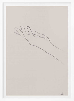 Tablou înramat „Hand Drawing” de Pictufy Studio II