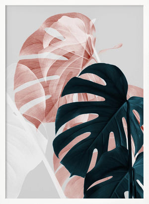 Tablou înramat „Monstera Creative 09” de Pictufy Studio III