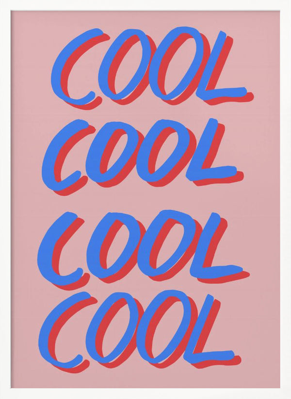 Tablou înramat „Cool Quote 02” de Pictufy Studio