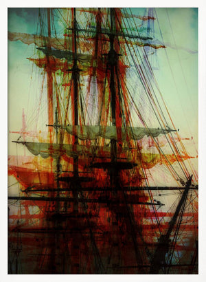 Tablou înramat „The beautiful sea” de Bastian Kienitz