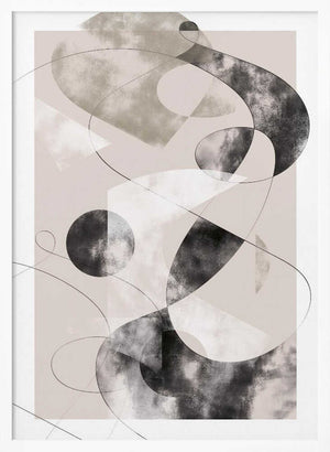 Tablou înramat „Shapes Shatters” de Pictufy Studio II