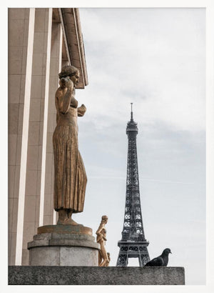 Tablou înramat „Eiffel Tower Paris” de Pictufy Studio III