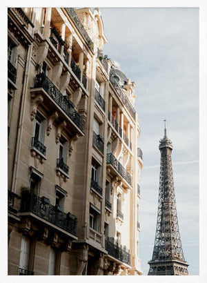 Tablou înramat „Eiffel Tower - Tour Eiffel” de Pictufy Studio III