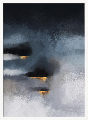 Tablou înramat „Cloudburst” de Elisabeth Fredriksson