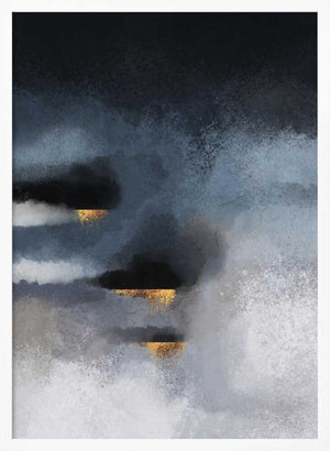 Tablou înramat „Cloudburst” de Elisabeth Fredriksson